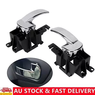 Pair Inner Door Handle For Nissan Pathfinder R51/Navara D40 05~13 Front / Rear • $18.99