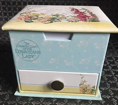 £6.50 • Buy The Country Diary Of An Edwardian Lady Memo Cube With Drawer Pre-Owned &Not Used