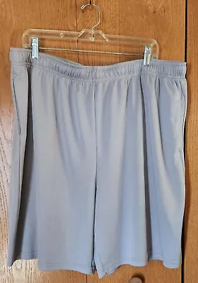 Men's Short Tek Gear Grey Cool Tec. 3XLT • $12