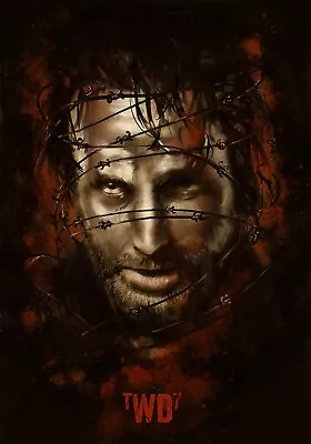 New The Walking Dead Movie Poster Horror Premium Art Print Size A5-a1 • $19