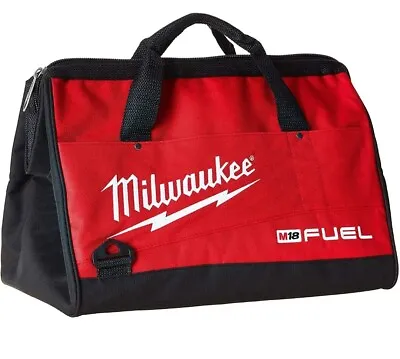  Milwaukee Fuel M18 16”  Heavy Duty Contractors Tool Bag 16” X 10” X 11” New • $24.99