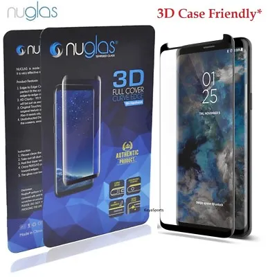 $2.99 • Buy NUGLAS Tempered Glass Screen Protector Samsung Galaxy Note S22 21 20 10 Plus 9 8