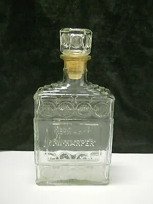 I.W. Harper Kentucky Bourbon Whiskey Bonded Glass Bottle Decanter Empty IW#5 • $29.96