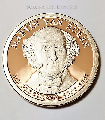 2008 S Martin Van Buren Presidential  *PROOF* Dollar Coin **FREE SHIPPING** • $2.36