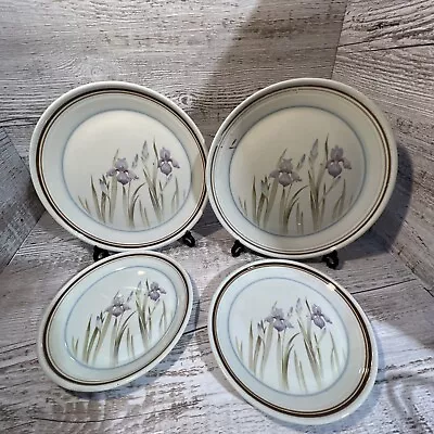 £10 • Buy Royal Doulton Lambethware Blue Iris Salad Plates X 2 Tea Plates X 2 Used