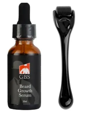 Beard Derma Roller For Hair Loss Beard Growth Derma Roller Micro Growth Serum • $19.95