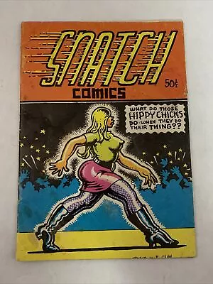 SNATCH Comics 1 R Crumb 1968 50 Cent Cover Underground Comix Adult • $24