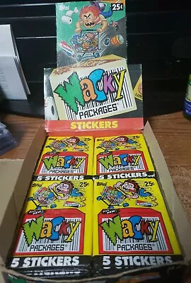 1990 Topps Wacky Packages 46 Packs Available $2 Each • $2