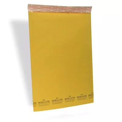 Polyair Eco-lite #4 ELSS4 Golden Kraft Bubble Mailer 9.5  X 14.5  (Pack Of 100) • $36.95