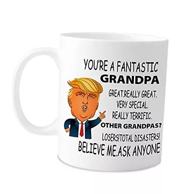 SteadStyle Funny Mug For Grandpa- You're A Fantastic Grandpa Mug Christmas  • $26.28