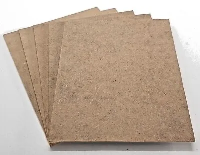 MDF 2mm Backing Board Brown 3 X3  To 16  X 12  - Plus A6 A5 A4 A3 - FSC Sourced • £2.40