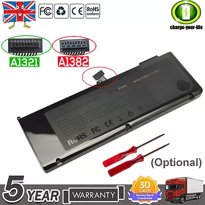 A1382/A1321 Battery For MacBook Pro 15''A1286 Mid 2009 2010 2012 Late/Early 2011 • £24.99