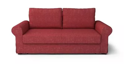 Ikea Backabro 2 Seater Sofa Bed- Red • £80