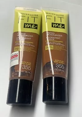 Maybelline Fit Me Tinted Moisturizer With Aloe - 2 Pack / 355 • $4.99