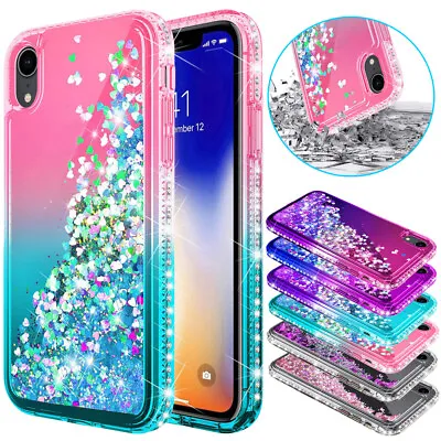£4.75 • Buy Glitter Bling Case Liquid Quicksand Cover For Huawei P20 P30 Lite Mate 20 Pro