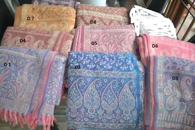 Meditation Shawl Thick Warm Yak Wool Handmade Reversible Travel Wrap • $45