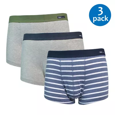 Terra Men's 3-Pack Boxer Briefs ComfortFlex Waistband Soft Stretch Hot Sale • $10.99