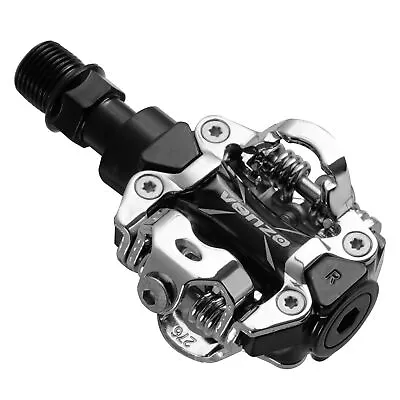 VENZO Shimano SPD Compatible Mountain Bike Sealed Pedals With Cleats • $29.98