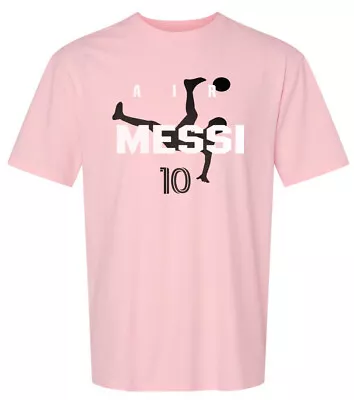 Miami #10 Soccer Star Football Goat Air Messi Unisex T-Shirt • $17.99