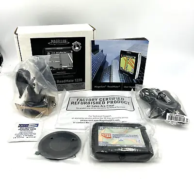 Magellan RoadMate 3.5  Portable GPS Navigator 1220 Car Navigation Auto Refurbish • $12.99