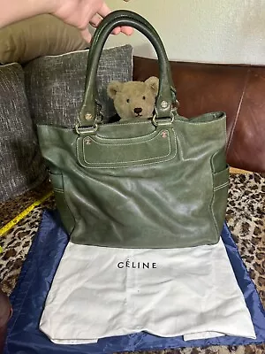 CELINE Boogie Bag Vintage Hand Bag Purse Leather • $140