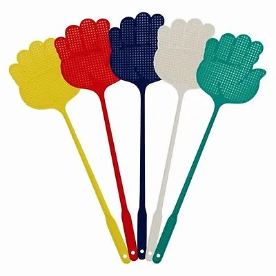 5 X Hand Shape Fly Swatter Bug Mosquito Insect Wasps Killer Catcher Swat UK • £6.95