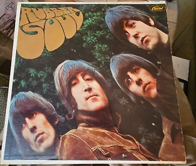 The Beatles Rubber Soul Capitol 1965 Mono 1st US LP #T2442  (T2442) • $25