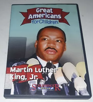 Great Americans For Children Martin Luther King Jr. Dvd Ex-Library • $12.50