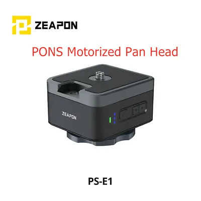 ZEAPON PS-E1 Motorized Panoramic Head Pan Tilt 1/4 3/8 Screw Ball Head For DSLR • $174