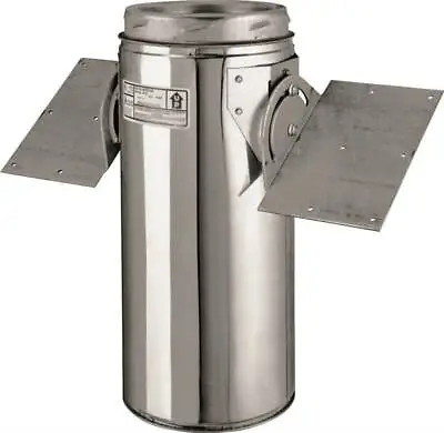 Selkirk 206420 6  6T-RSP Wood Stove Chimney Pipe Roof Support Package 5861406 • $119.95