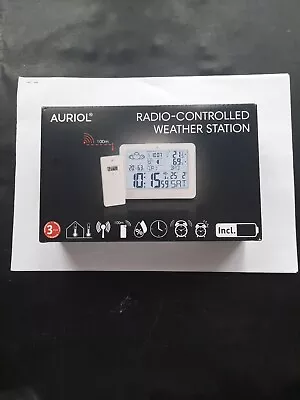 £19.99 • Buy Auriol Radio Controlled Weather Station Brand New In Box