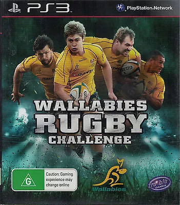 Wallabies Rugby Challenge Sony Playstation 3 Game Complete PS3 USED • $6.73