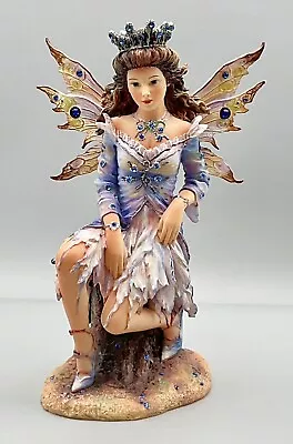 💙 A Stunning & Rare ‘christine Haworth’ Figurine ‘the Sapphire Faerie’. 💙 • £30