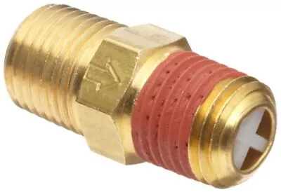 Brass Check Valve 1/4 Female Male NPT Small Air Compressor Check Valve - NEW • $10.60