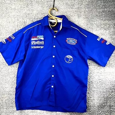 Mechanics Button Shirt Size 2 XL Maverick Belltech Autosport Trucks Automobilia • $28