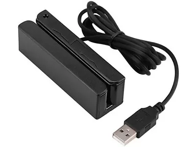 DEFTUN MSR90 USB Magnetic Credit Card Reader Stripe  Magstripe Scanner 3 Tracks • $19