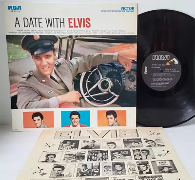 ELVIS PRESLEY A Date With Elvis LP RCA LSP-2011(e) - Play Tested EX *C5 • $22.50