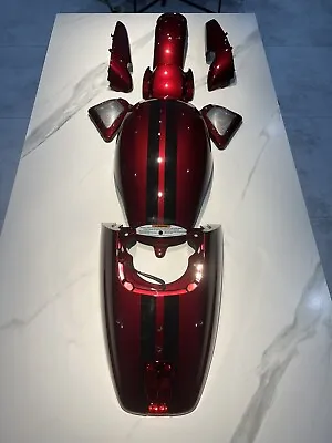 $1712.51 • Buy Harley Davidson VROD Nightrod Special VRSCDX Velocity Red Sunglo Bodykit Tin Set