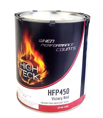 Victory Red Basecoat Paint Gallon GM WA9260 HIGH TECK HFP450 • $113.98