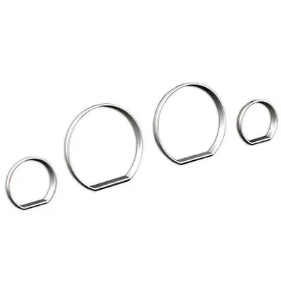 Chrome Gauge Dash Dial Rings Bezel Trim Speedometer Frame For BMW E46 1999-06 PA • $10.97