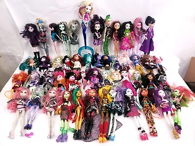 HUGE Monster High Doll Lot 50 Dolls W/ Clothes Shoes 2008 2009 First 1st Wave G1 • $1025
