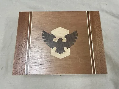 Hand Crafted Solid Wood Storage Boxes Gun Case Display Box Mahogany • $60