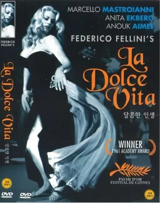 La Dolce Vita (1960) Federico Fellini / Marcello Mastroianni [DVD] • $11.95