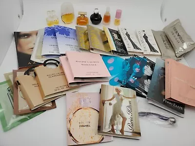 Perfume Mini Sampler Lot Channel Armani Lauren McClintock More • $19.50
