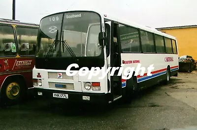 Eastern National 1404 VHK177L Bristol RELH ECW Tillings Coach Bus Colour Photo • £1