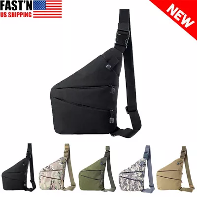 Men Personal Flex Bag Anti Theft Slim Crossbody Sling Backpack For Travel Sports • $11.89