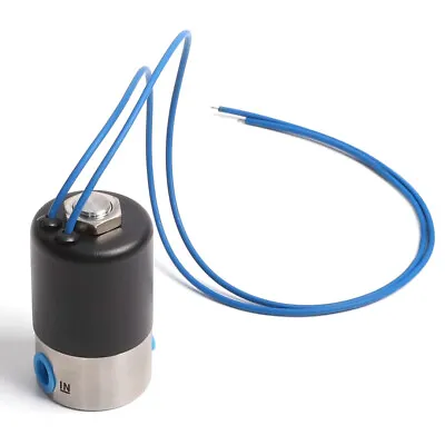 8.5MPa Nitrous Oxide Solenoi Stainless Steel Blue Solenoid Valve 12VDC • $79.98