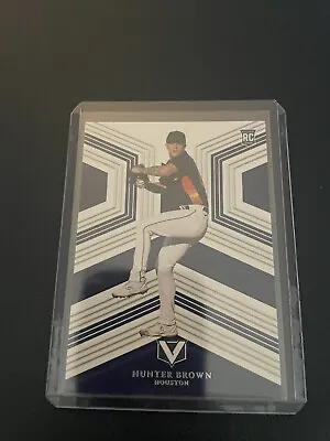 2023 Chronicles Vertex Base #24 Hunter Brown - Houston Astros Rookie RC • $0.99