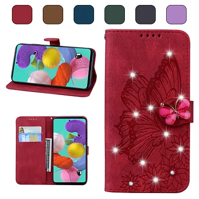 $13.56 • Buy For Samsung Galaxy S22 S21 S20 S10 S9 S8 Case Leather Glitter Wallet Flip Cover