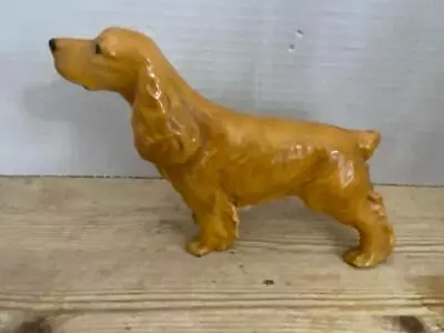 Vintage Morten's Mortens Studio Dog Cocker Spaniel Figurine Label EUC • $49.99